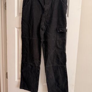 Women’s Black Cargo Jeans